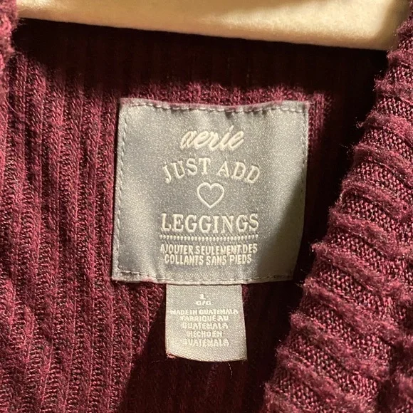 Aerie Rich Purple Sleeveless Tunic - Picture 2 of 2